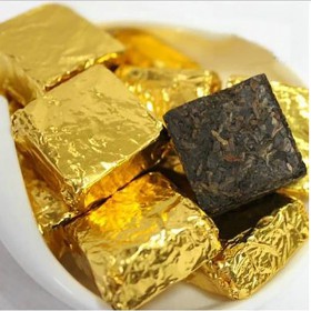 Алуминиево фолио за бонбони - Златно
